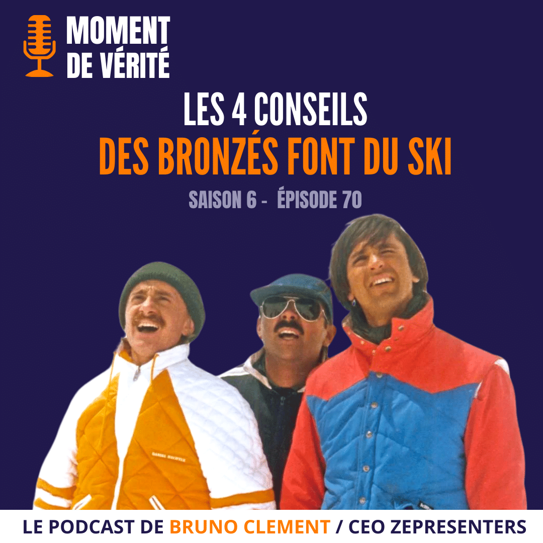 Leçons de communication inspirées par 'Les Bronzés font du ski', partagées par Zepresenters