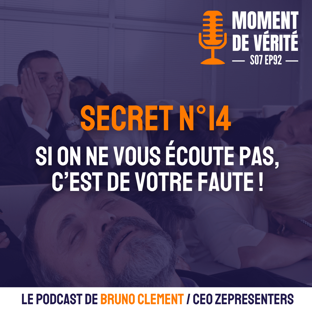 Image pour illustrer l'épisode de podcast "si on ne vous écoute pas c'est de votre faute "