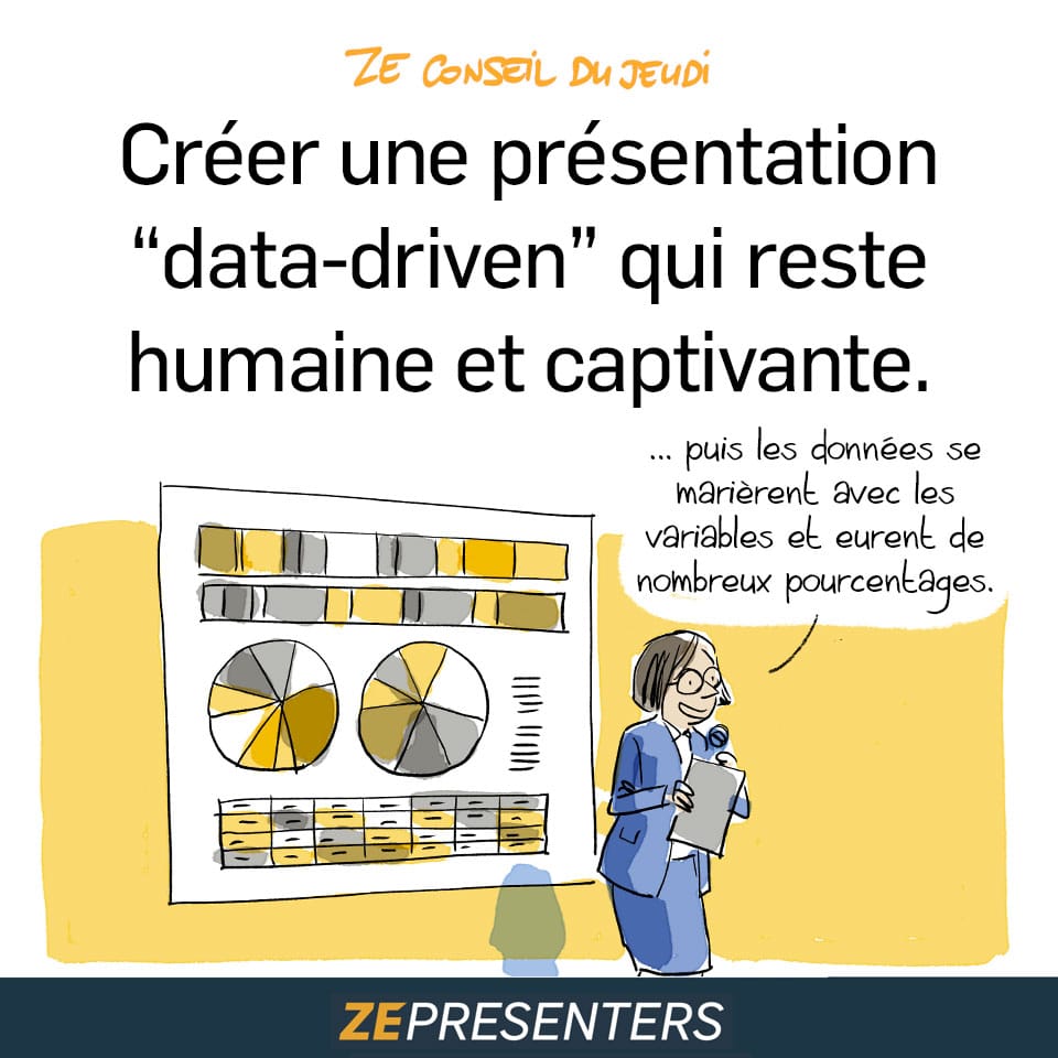 Créer une présentation « data-driven » qui reste humaine et captivante