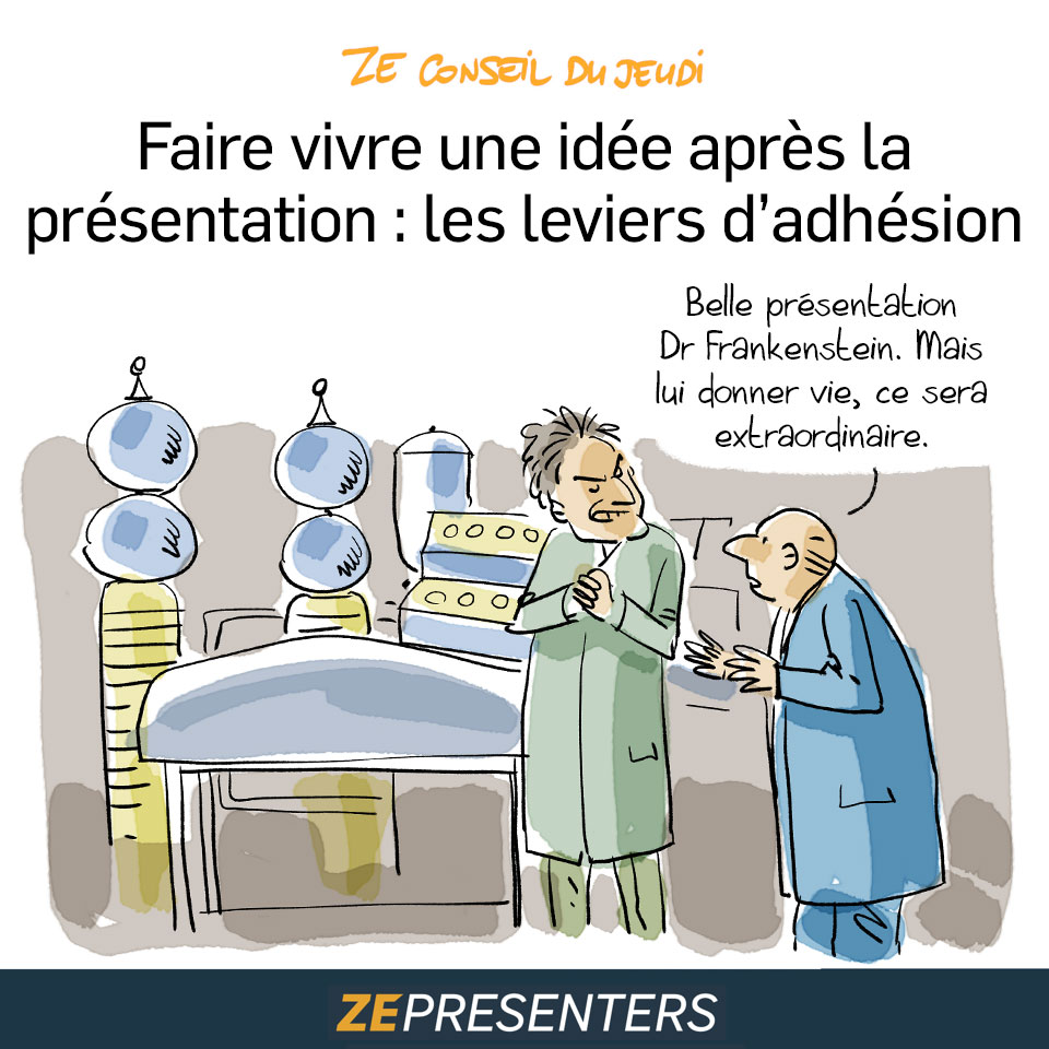 Faire vivre une idée après la présentation : les leviers d’adhésion