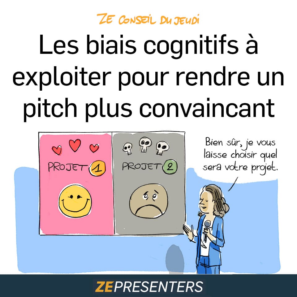 Les biais cognitifs à exploiter pour rendre un pitch plus convaincant