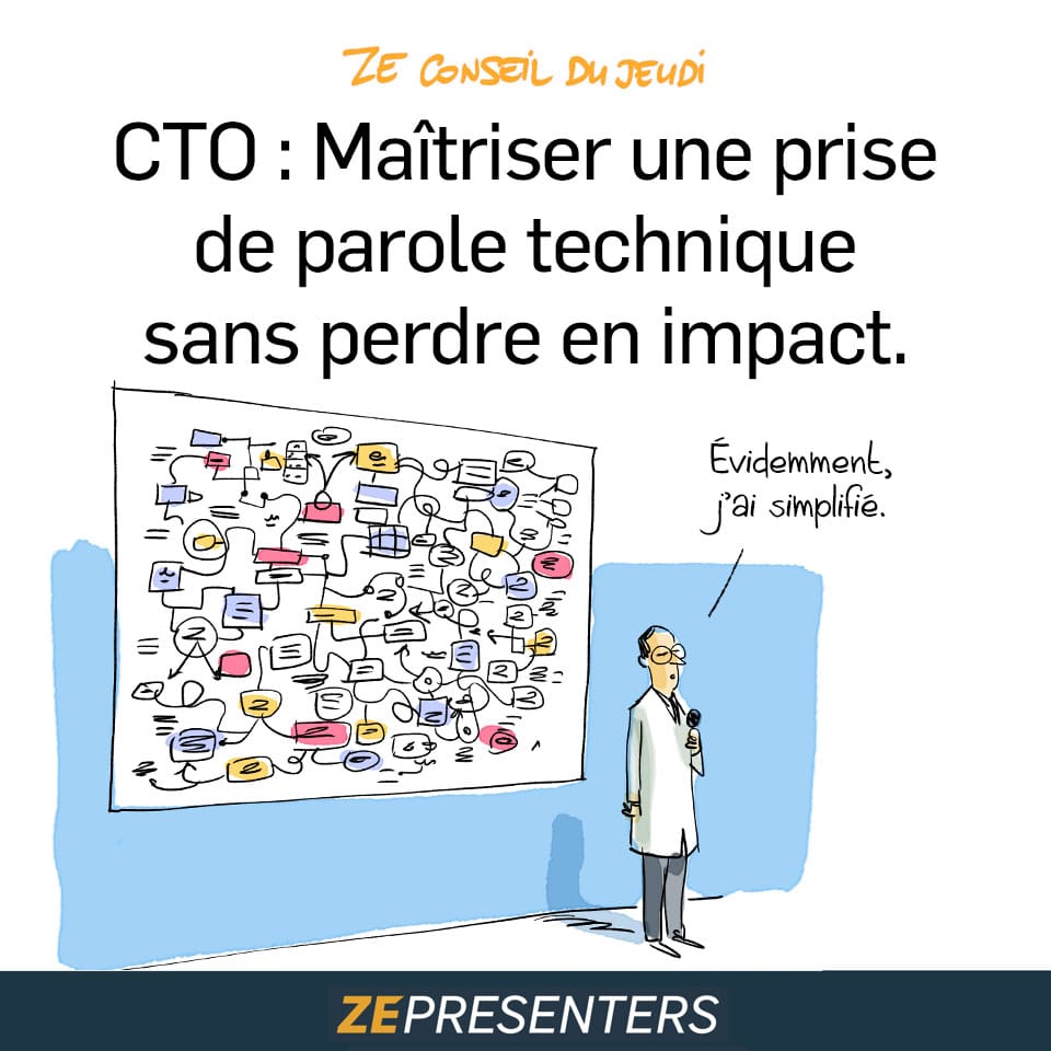 prendre la parole sur un sujet technique sans perdre la salle