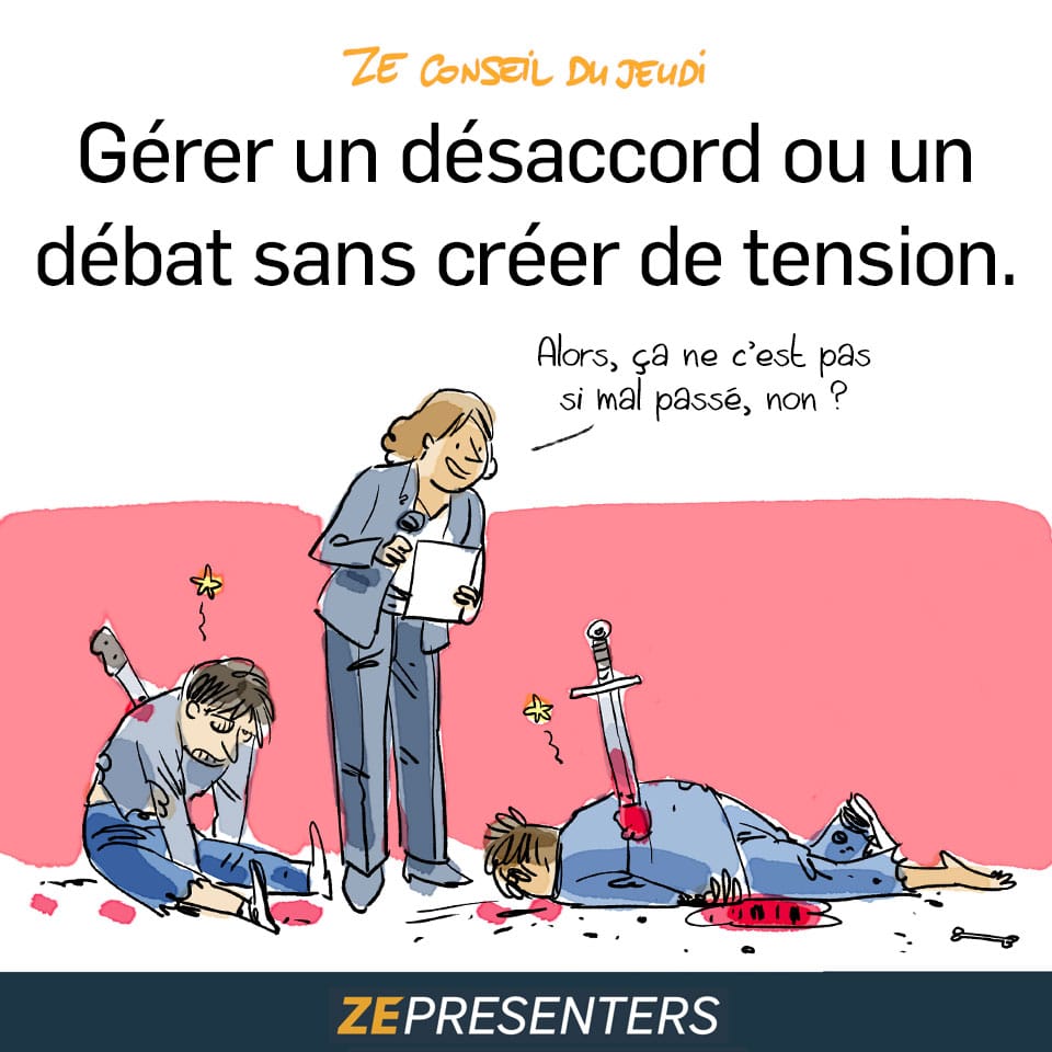 Gérer un désaccord ou débat sans créer de tension